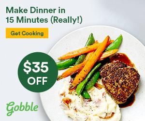 Gobble February 2022 Coupon 