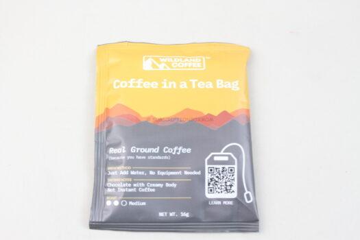 Wildland Coffee in a Tea Bag