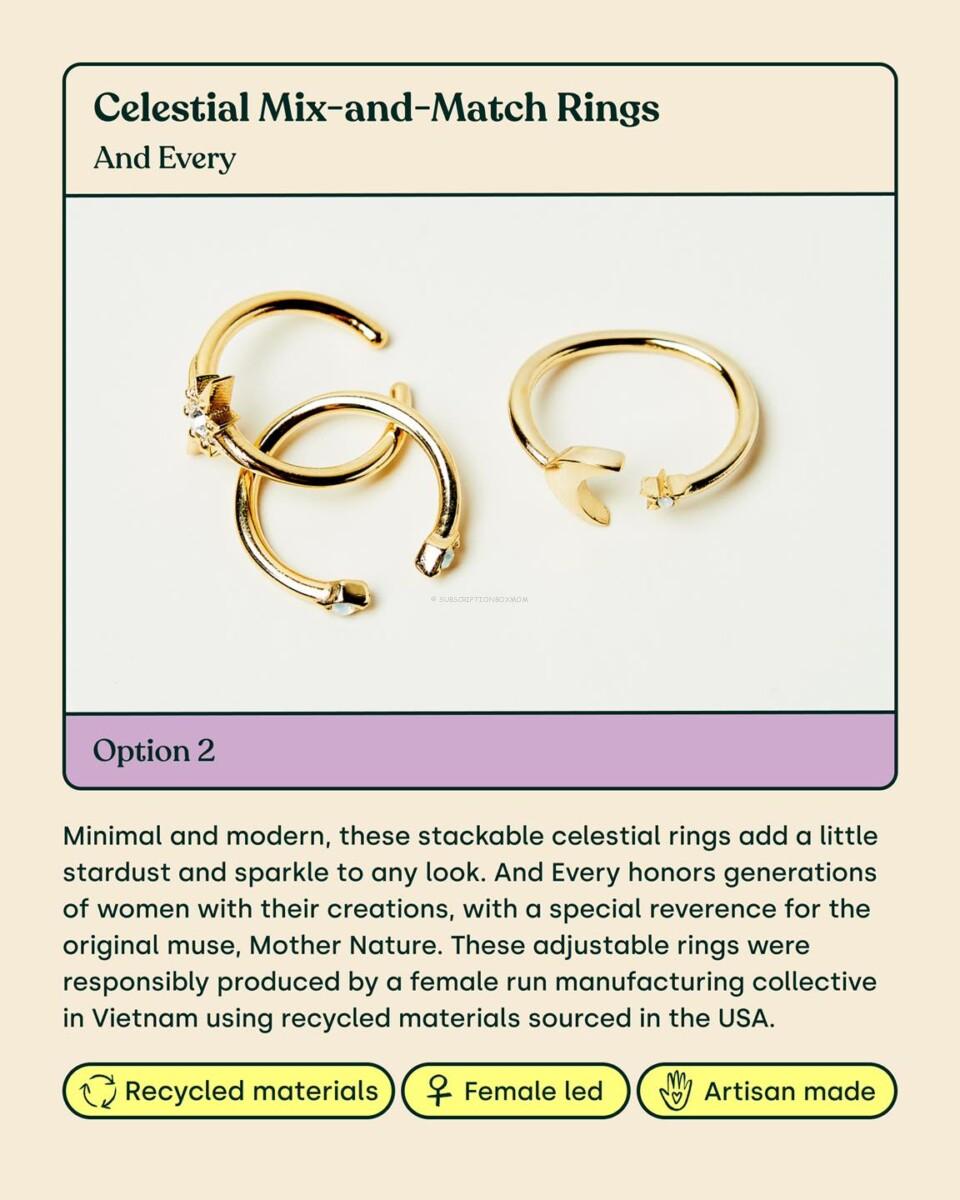 And Every Celestial Mix-and-Match Rings