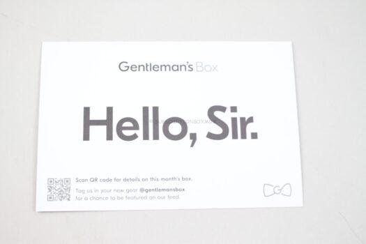 Gentleman's Box February 2022 Review 