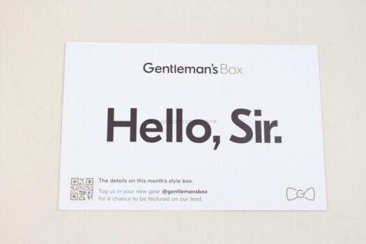 Gentleman's Box March 2022 Review
