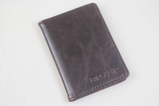 Bryer Leather Brand Brown PU BI-FOLD Wallet