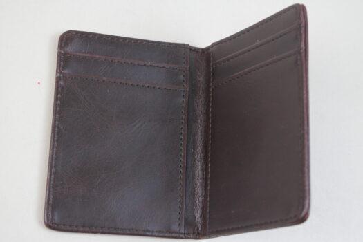 Bryer Leather Brand Brown PU BI-FOLD Wallet