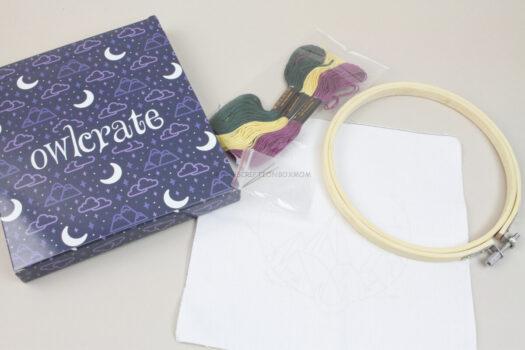 Night Court Embroidery Kit - OwlCrate