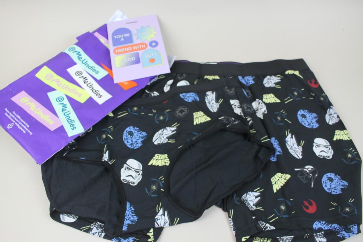 MeUndies Star Wars Underwear Review + Coupon » Subscription Box Mom