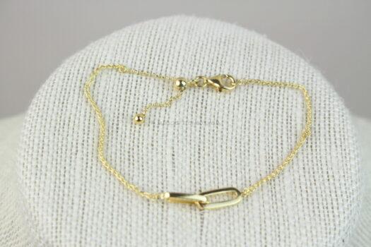 Demifine by Rocksbox 18k Gold Plated Link Bracelet
