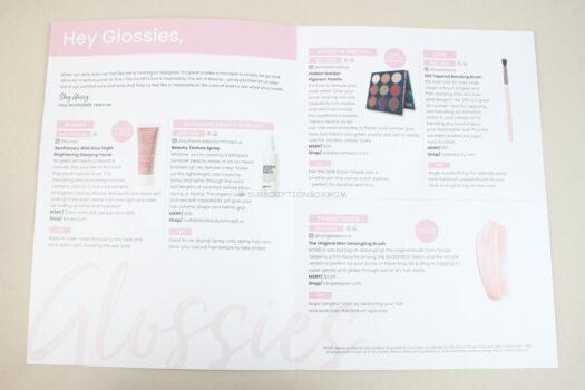 Glossybox August 2022 Subscription Box Review 