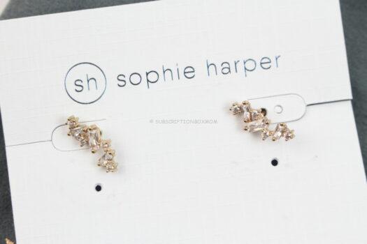 Sophie Harper Baguette CZ Ear Climber 