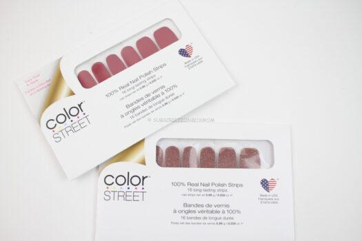 COLOR STREET Munich Mulberry & Sahara Jewel Nail Polish Strips