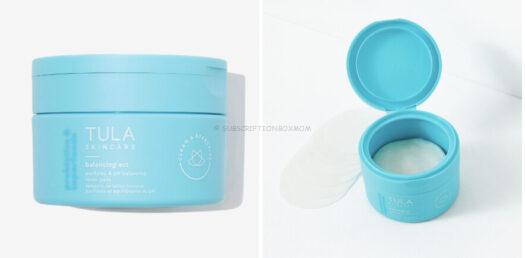 TULA Skincare® purifying & pH balancing biodegradable toner pads - $36 Value