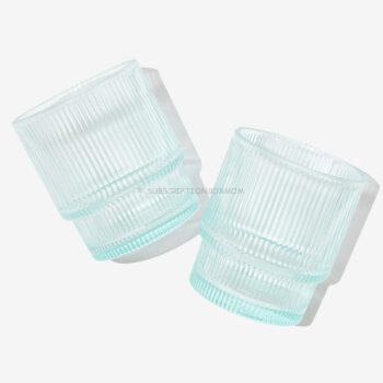 Jonathan Adler Ribbed Glasses