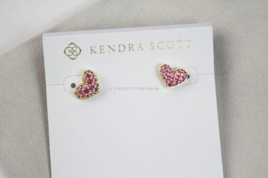 Kendra Scott Ari Heart Crystal Studs