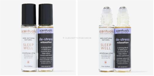 Scentuals Natural & Organic Skin Care De-stress & Sleep Well Roll-On Duo - $28 Value