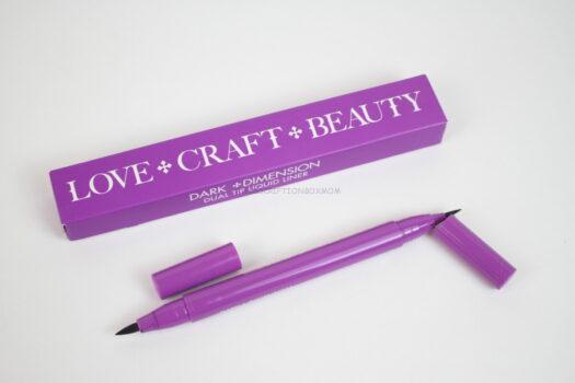 LOVE+CRAFT+BEAUTY Dark Dimension Dual Tip Liquid Liner in Black