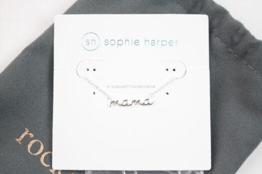 Sophie Harper "mama" Script Pendant
