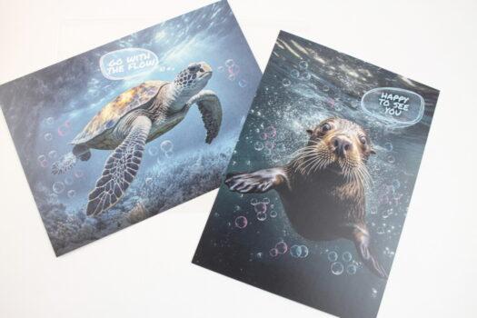 Sea Life Postcards