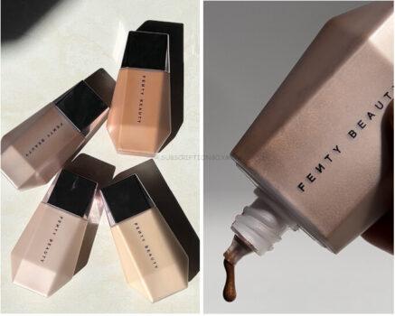 Fenty Beauty - Eaze Drop’lit All-Over Glow Enhancer in Bronze Jasper, Honey Citrine, Taffy Topaz, Pink Pearl - $34 value (Choice 2)