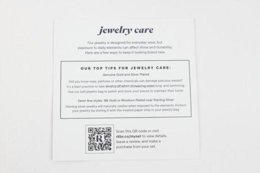 RocksBox July 2023 Jewelry Review