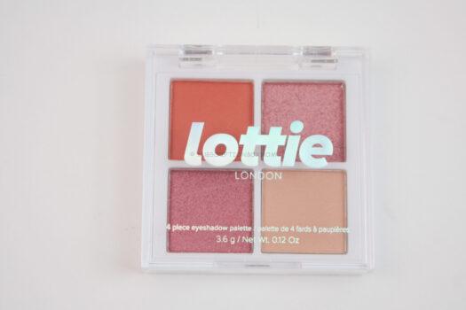 Lottie London Eyeshadow Quad in The Rusts 