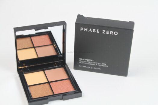 Phase Zero Quad Eyeshadow Palette 