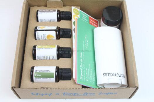 Simply Earth September 2023 Essential Oil Subscription Review