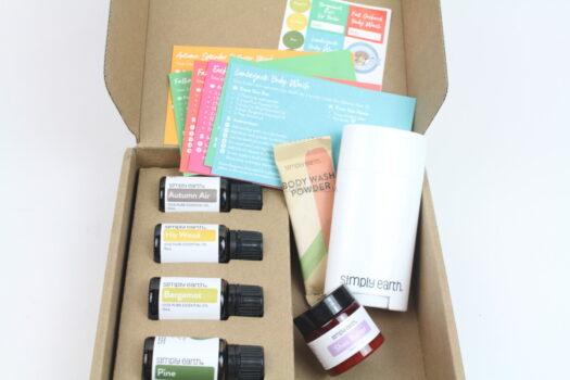 Simply Earth September 2023 Essential Oil Subscription Review