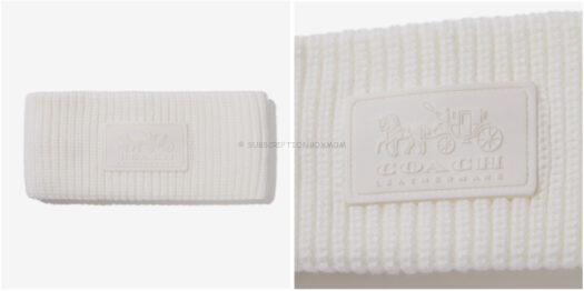 Coach - Cable Knit Winter Headband - $50 Value