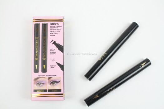 The Quick Flick Perfect Wings Eyeliner Stamp in Modest 10mm Intense Black