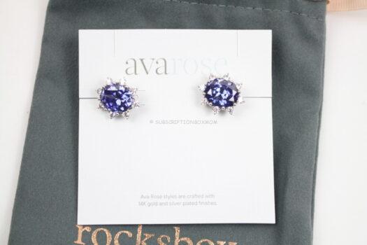 Ava Rose Raleigh Stone Studs 