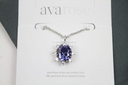 Ava Rose Raleigh Stone Necklace 