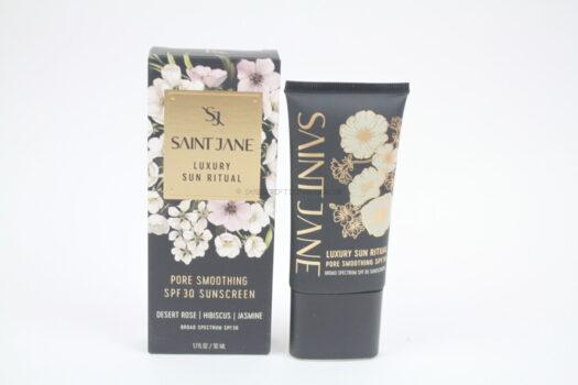 Customization #4: Saint Jane – Luxury Sun Ritual Pore Smoothing SPF 30 – $38 Value