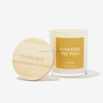 Homesick - Cheers To You Candle - $25 Value
