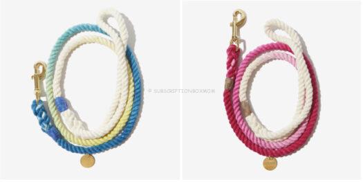 Found My Animal - Hand-dyed Rope Leash in Pink or Blue - $56 Value