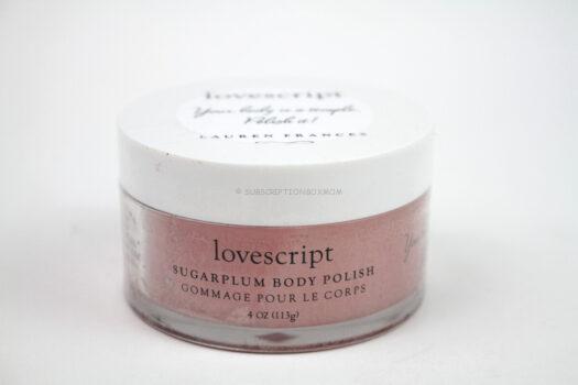 LOVESCRIPT Sugarplum Body Polish