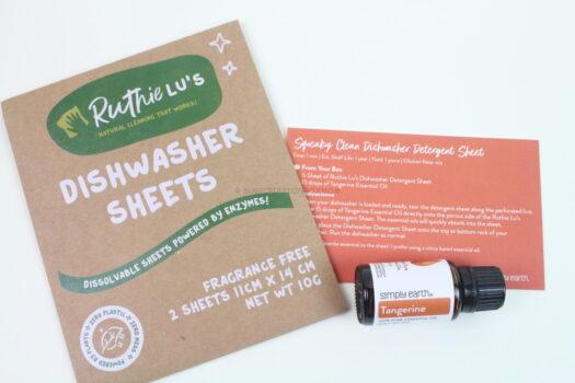 Squeaky Clean Dishwasher Detergent Sheet
